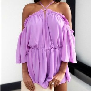 Fab’rik Kinley Cold Shoulder Romper
